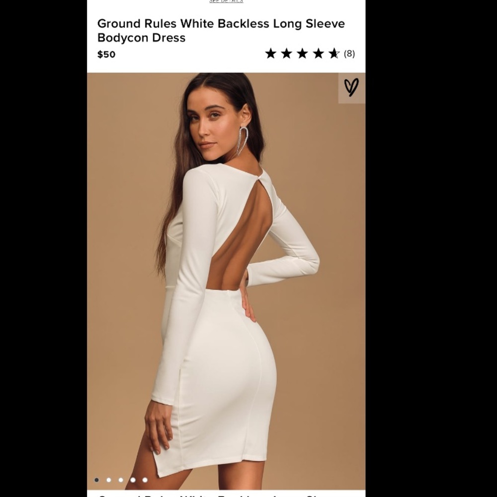 Lulus bodycon dress